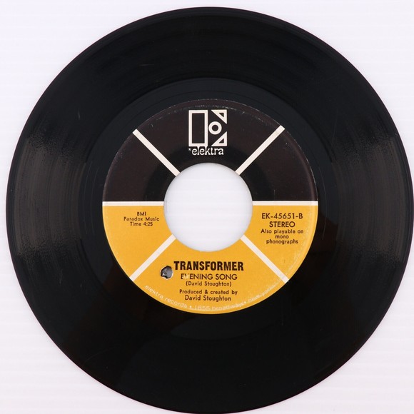 Transformer The Sun Comes Up Each Day / Evening Song 7"45 rpm Single Record RARE - Picture 6 of 8